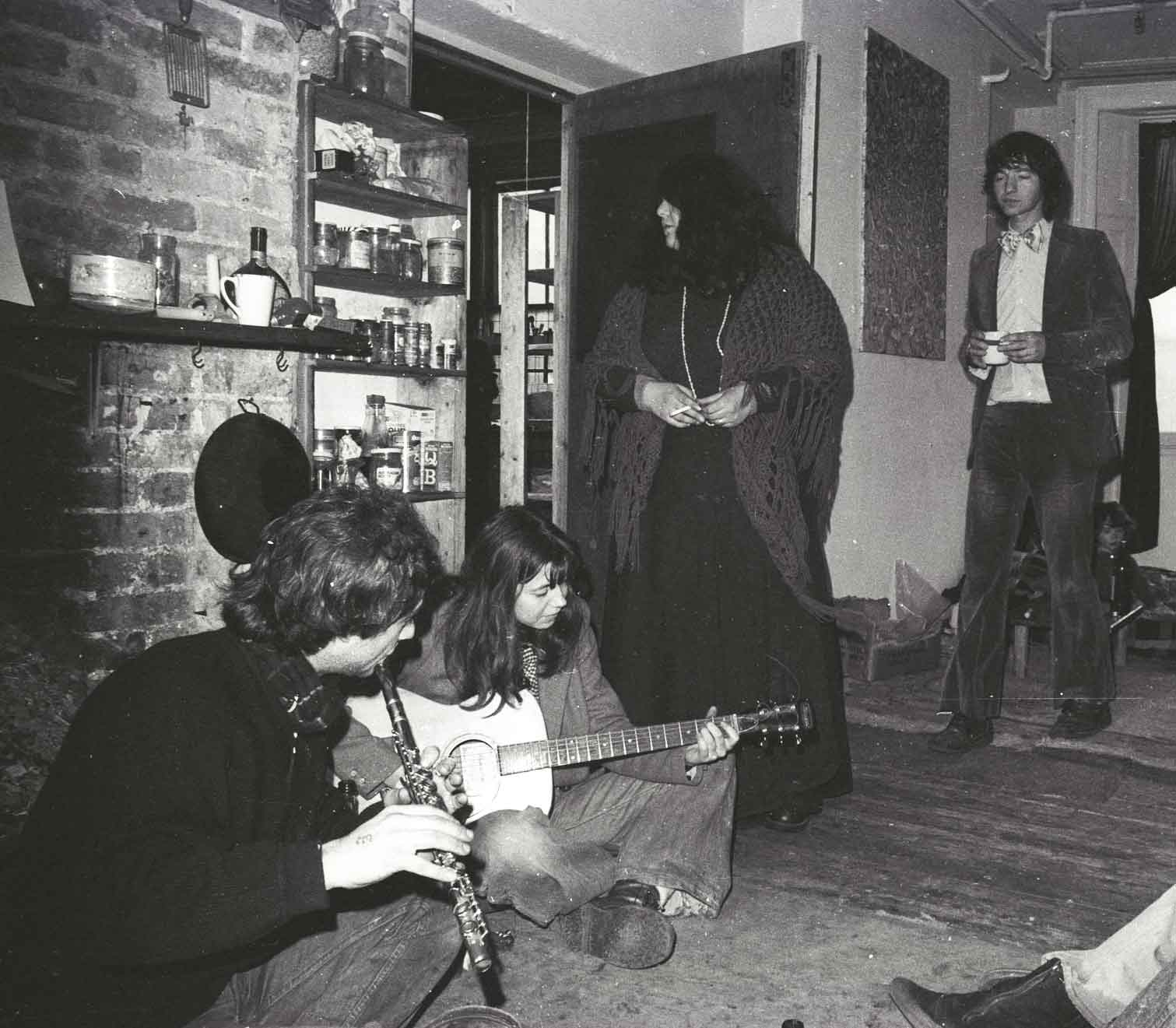 Music at Alex and Chiara's wedding party, 1977
