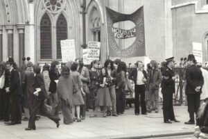 Demonstration at the High Court