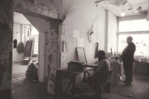 Food coop in 142 Drummond Street, 1976