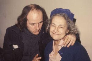 Christmas banquet at 142 Drummond Street, 1975