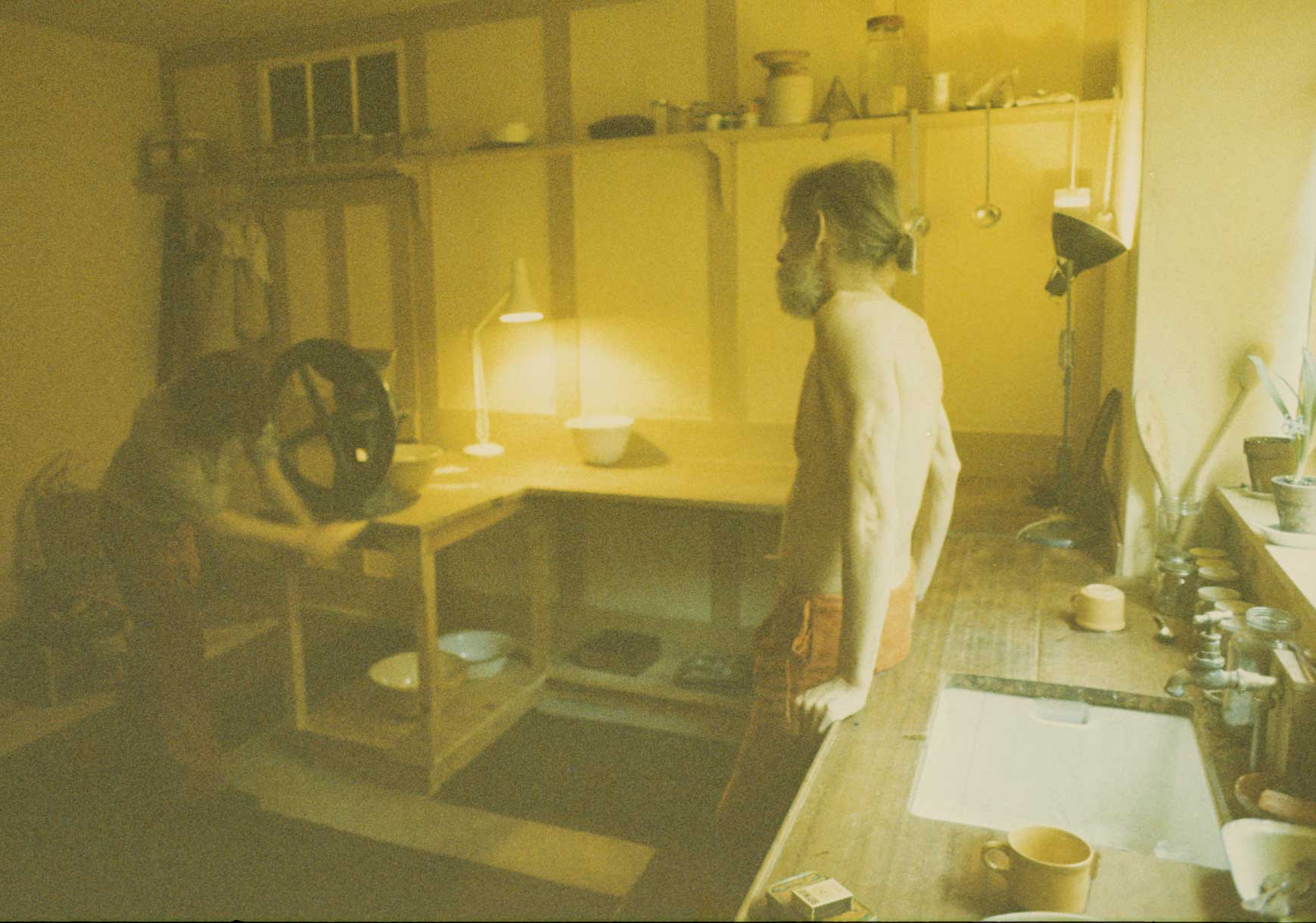 Bakery kitchen, Community House, 213 North Gower Street, 1975