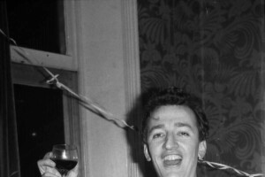 Cheers. Christmas party at 12 Tolmers Square