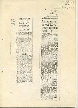 Massive Euston scheme delayed