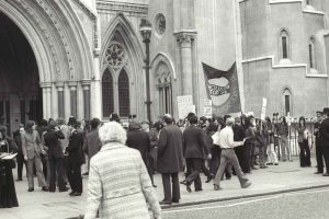 High Court demonstration