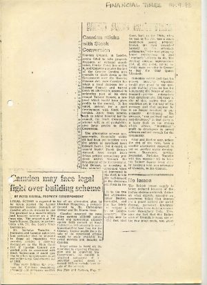 Camden may face legal fight over building scheme