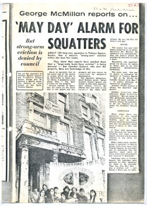 ‘May day’ alarm for squatters