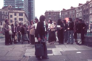 Demonstration begins